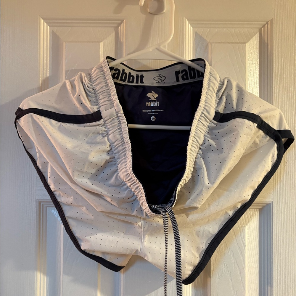 Rabbit Women's Athletic Shorts - White